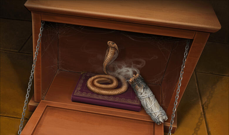 Puzzle final rendering for Escape Room: Horror Mansion © Vincell Studios Pvt Ltd